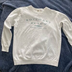 Comfort Colors Rosemary Beach, FL White Sweatshirt